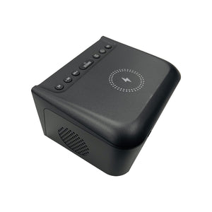 Laser Alarm Clock | Wireless Charging | Bluetooth Speaker