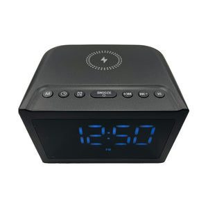 Laser Alarm Clock | Wireless Charging | Bluetooth Speaker