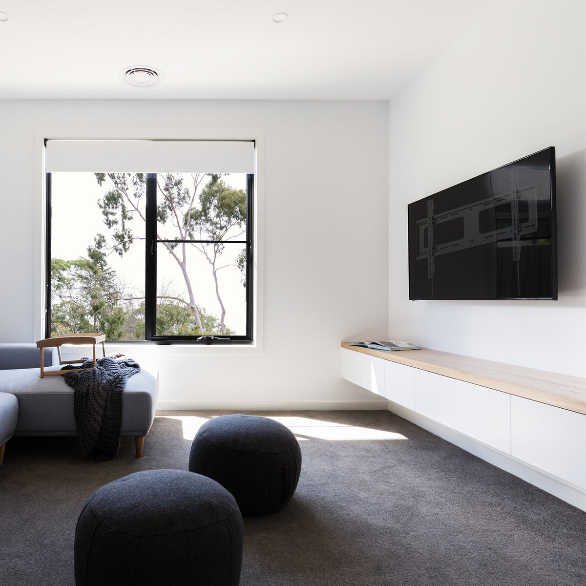 TV Wall Mount | Slim Profile | Fixed | 37" to 80" Screens