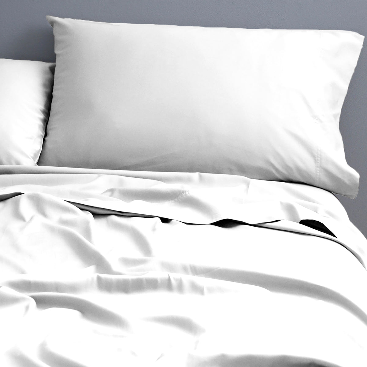 Park Avenue | Natural Cotton Sheet Set | White | 500 TC | King