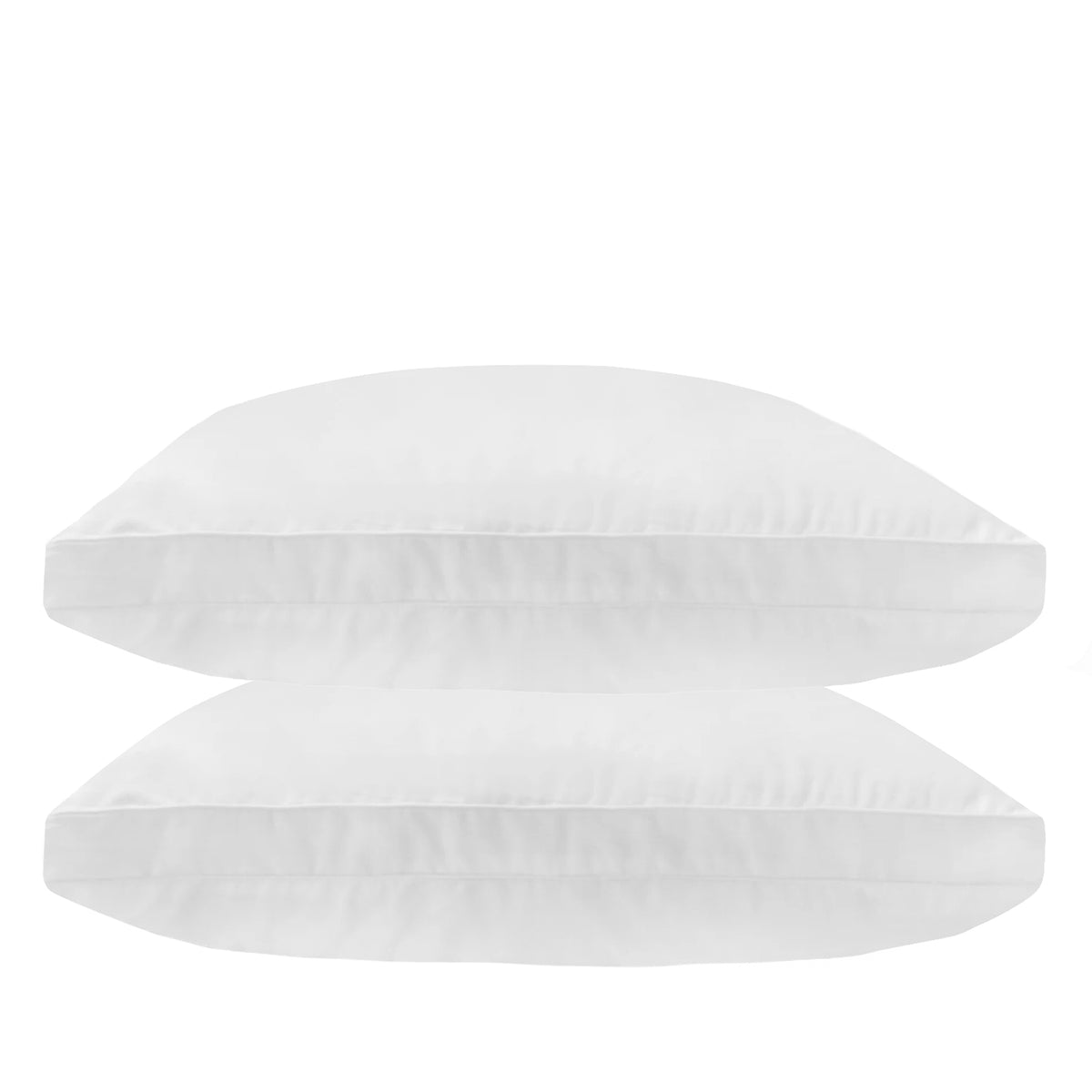 Luxury Bamboo Blend Gusset Pillow | Twin Pack | 4cm Gusset Support