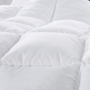 500GSM Soft Goose Feather Down Quilt Duvet | 95% Feather 5% Down | All-Seasons | King Single | White