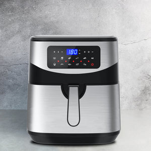 Kitchen Couture 12 Litre Air Fryer | Multifunctional | LCD One Touch Display | Silver