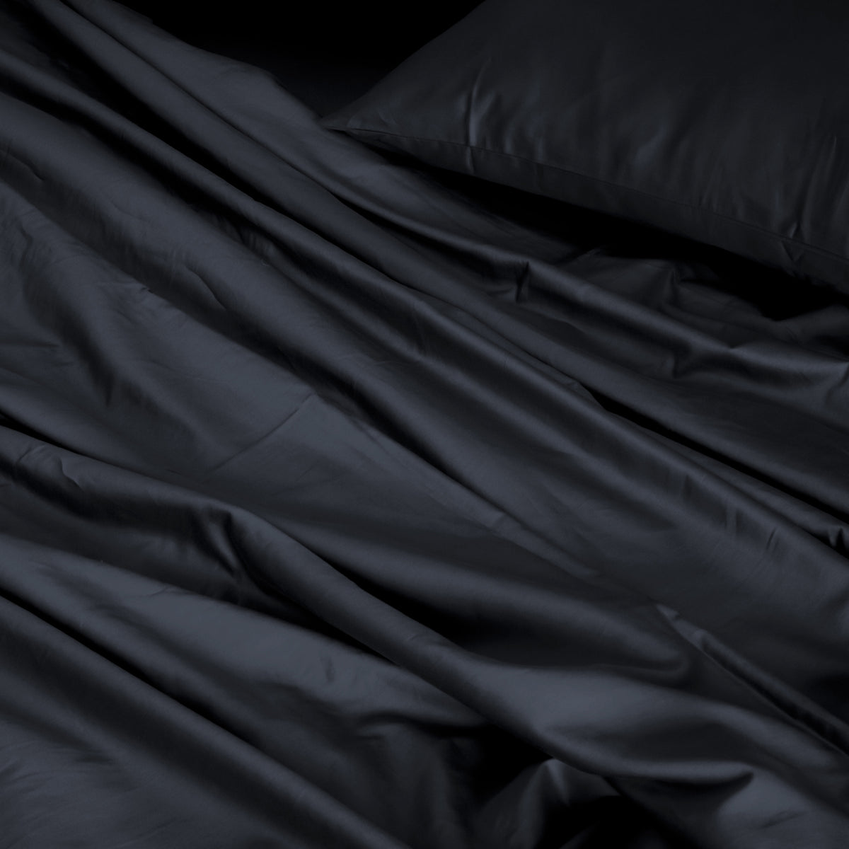 1000TC Hotel Grade Bamboo Cotton Sheets | Pillowcases Set | Ultrasoft | King | Charcoal