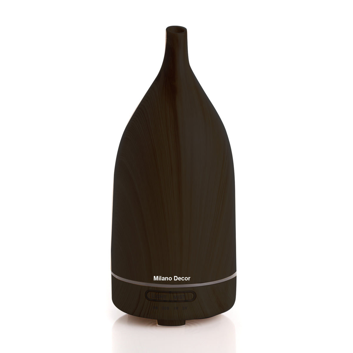 Decor Aroma Diffuser | 100ml | Ultrasonic Humidifier | Purifier | 3-Pack Oils | Dark Wood