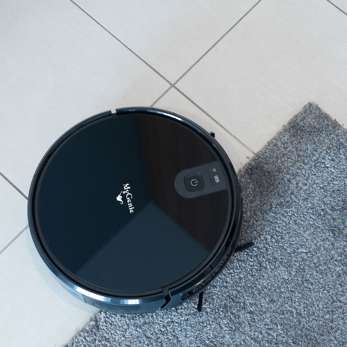 MyGenie XSonic Wifi Pro Robotic Vacuum Cleaner | Carpet Wet & Dry Mopping | Black