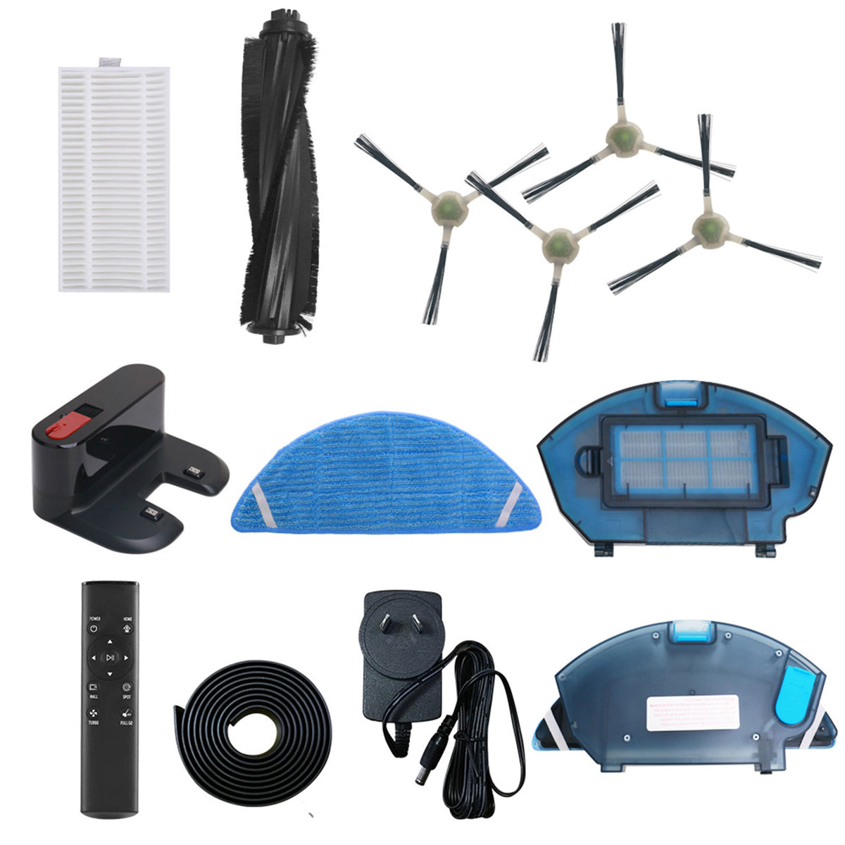 MyGenie XSonic Wifi Pro Robotic Vacuum Cleaner | Carpet Wet & Dry Mopping | Black