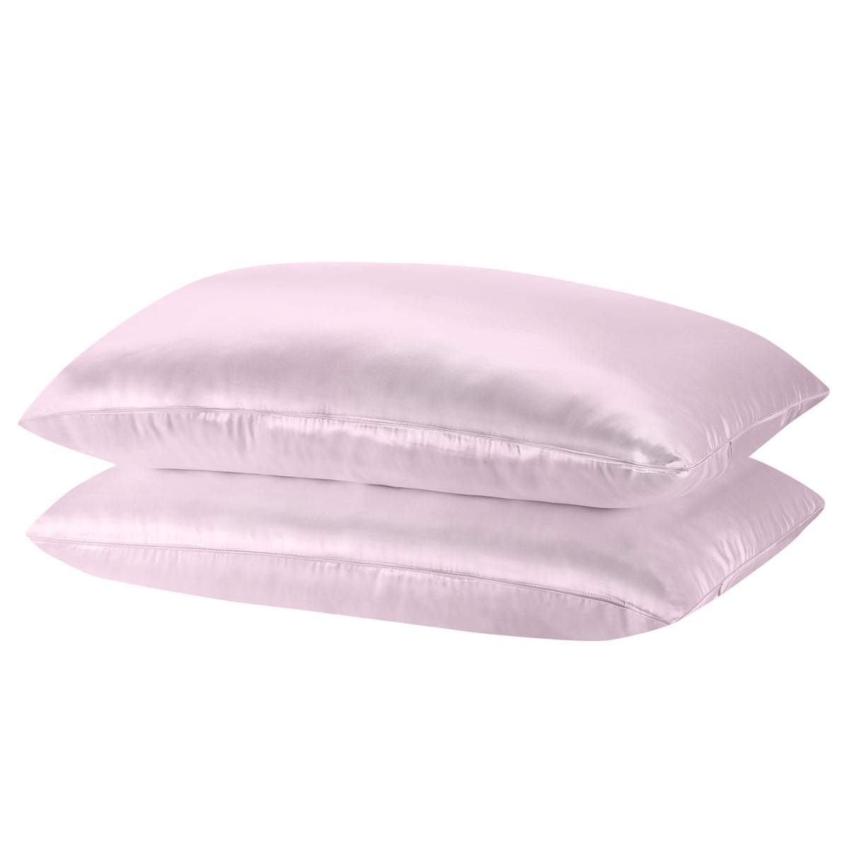 Mulberry Soft Silk Hypoallergenic Pillowcase Twin Pack | 51 x 76cm | Lilac