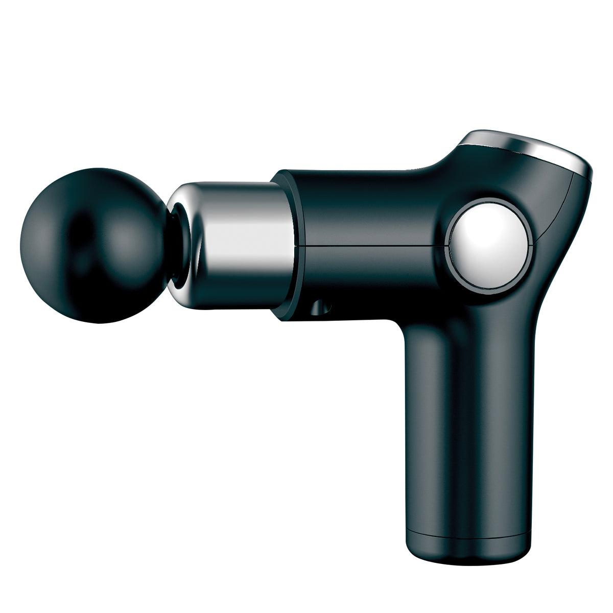 FitSmart LCD Display Mini Vibration Therapy Massage Device | Black