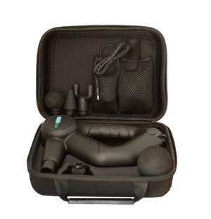 FitSmart Pro Vibration Therapy Massage Device | Black and White