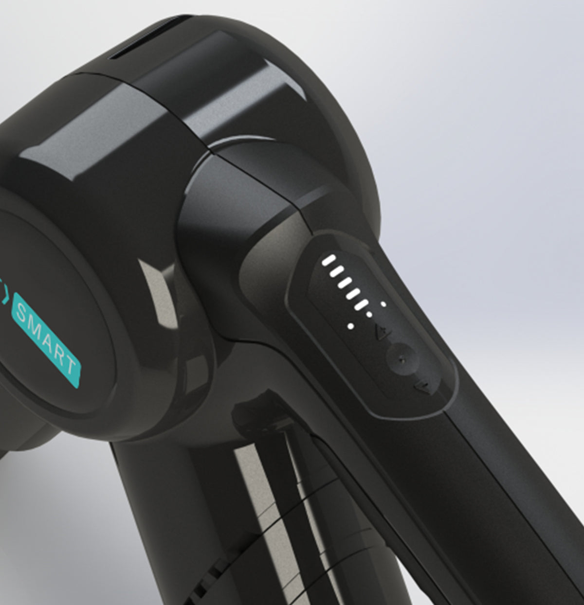 FitSmart Pro Vibration Therapy Massage Device | Black and White