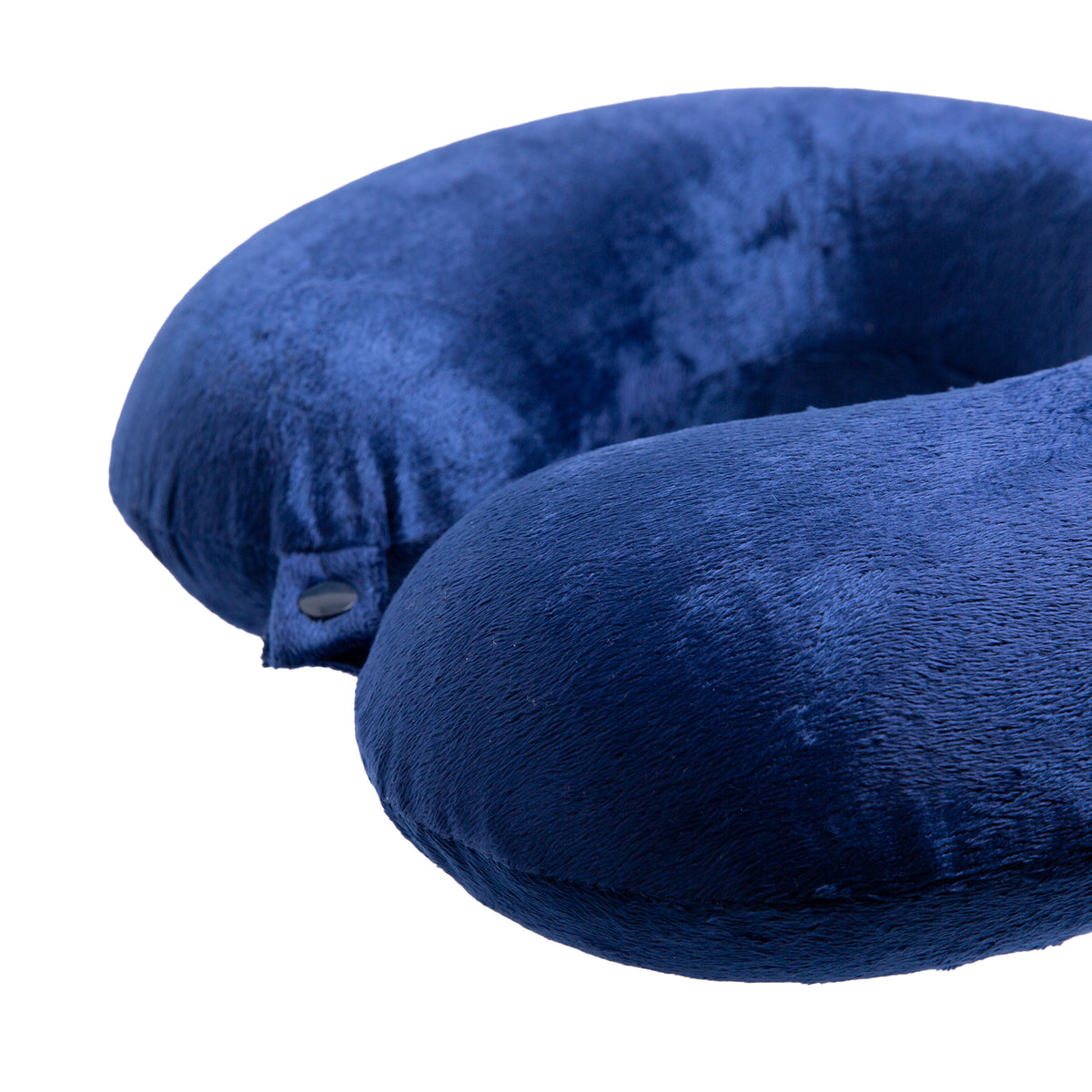 Decor Memory Foam Travel Neck Pillow | Clip Cushion Support | Soft | Blue
