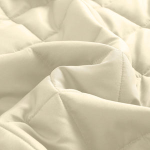 Coverlet Set Bedspread | Soft Touch | Easy Care | Breathable | 3 Piece Set | Queen | Beige