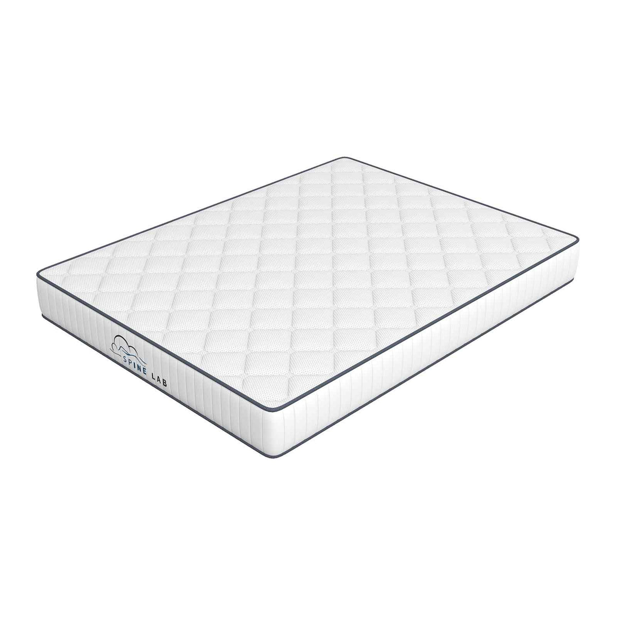Spine-Lab Mattress | 5 Zone | 21cm Medium Firm Foam Bonnell Spring | King Single | White