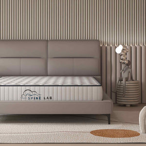 Spine-Lab Mattress | 5 Zone | 21cm Medium Firm Foam Bonnell Spring | King Single | White