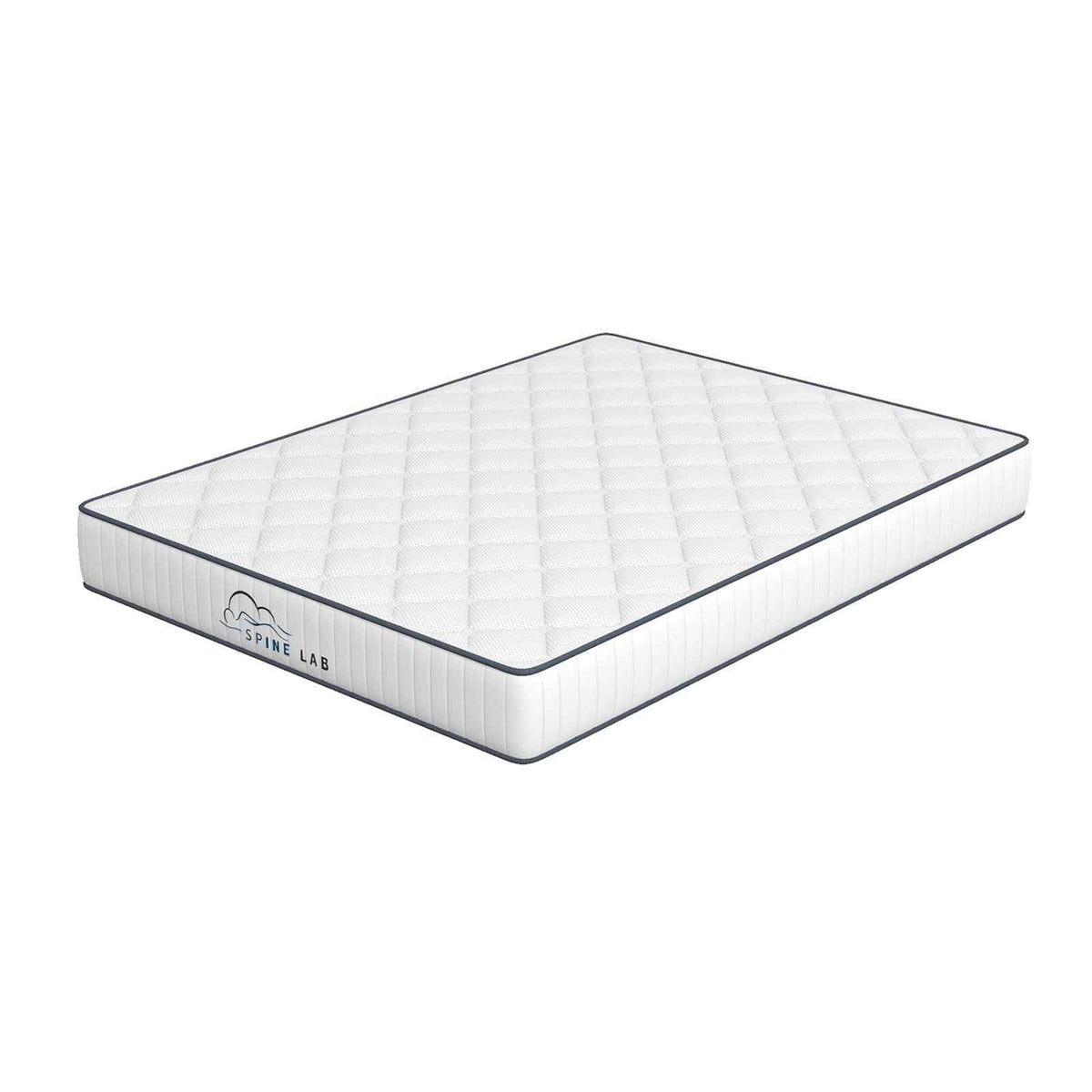 Spine-Lab Mattress | 5 Zone | 21cm Medium Firm Foam Bonnell Spring | King Single | White