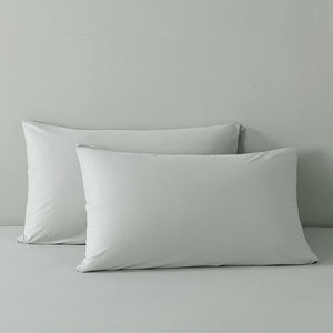 100% Jersey Cotton Quilt Cover Set | Ultra Soft Bedding | Luxurious | Queen | Grey Marle