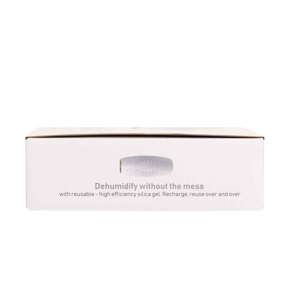 MyGenie Compact Reusable Dehumidifier | Moisture Extractor | Compact & Portable | White