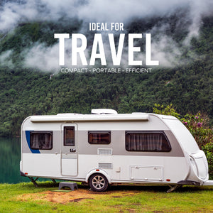 Kitchen Couture 10 Litre Compact Air Fryer Oven | Oil-Free Cooking | Silver