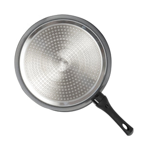 Stone Chef | Forged Saucepan with Lid | Black | 20cm