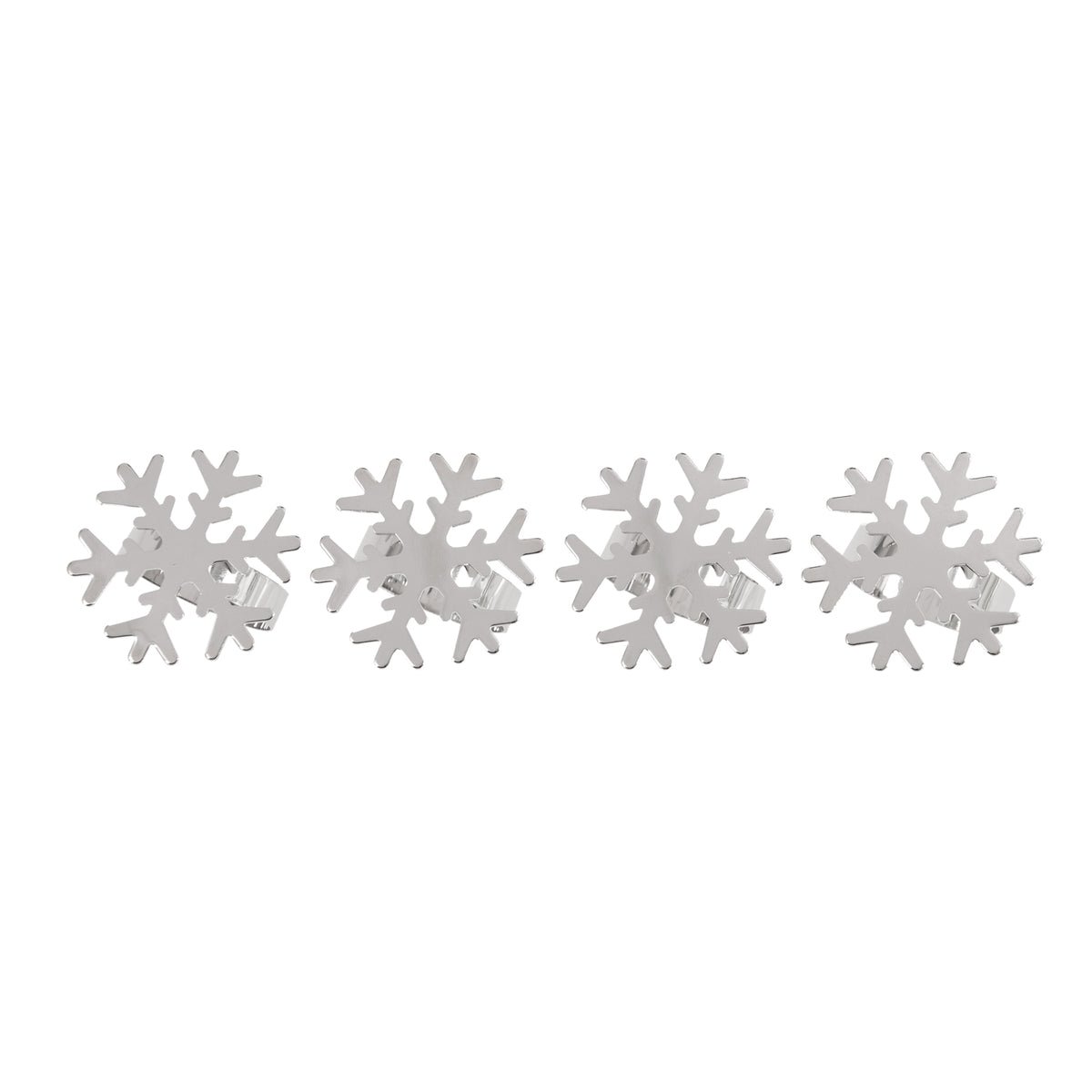 Bread and Butter Napkin Rings | Snowflake | 4 Pack