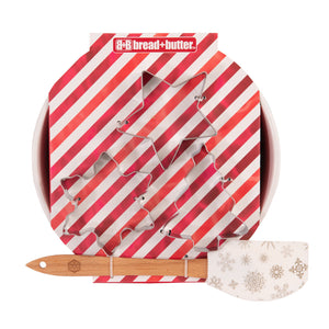 Bread and Butter Electroplate Snowflake Mini Mix Bowl Set | Gold