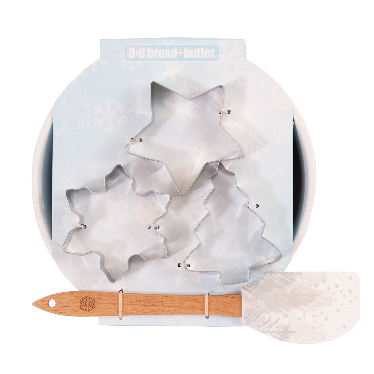 Bread and Butter Electroplate Tree Mini Mix Bowl Set | Silver