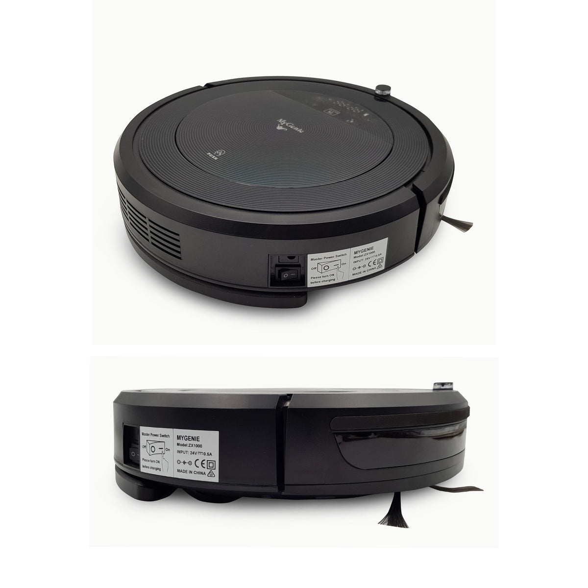 MyGenie ZX1000 Automatic Robotic Vacuum Cleaner | Dry & Wet Mop Sweep | Rechargeable