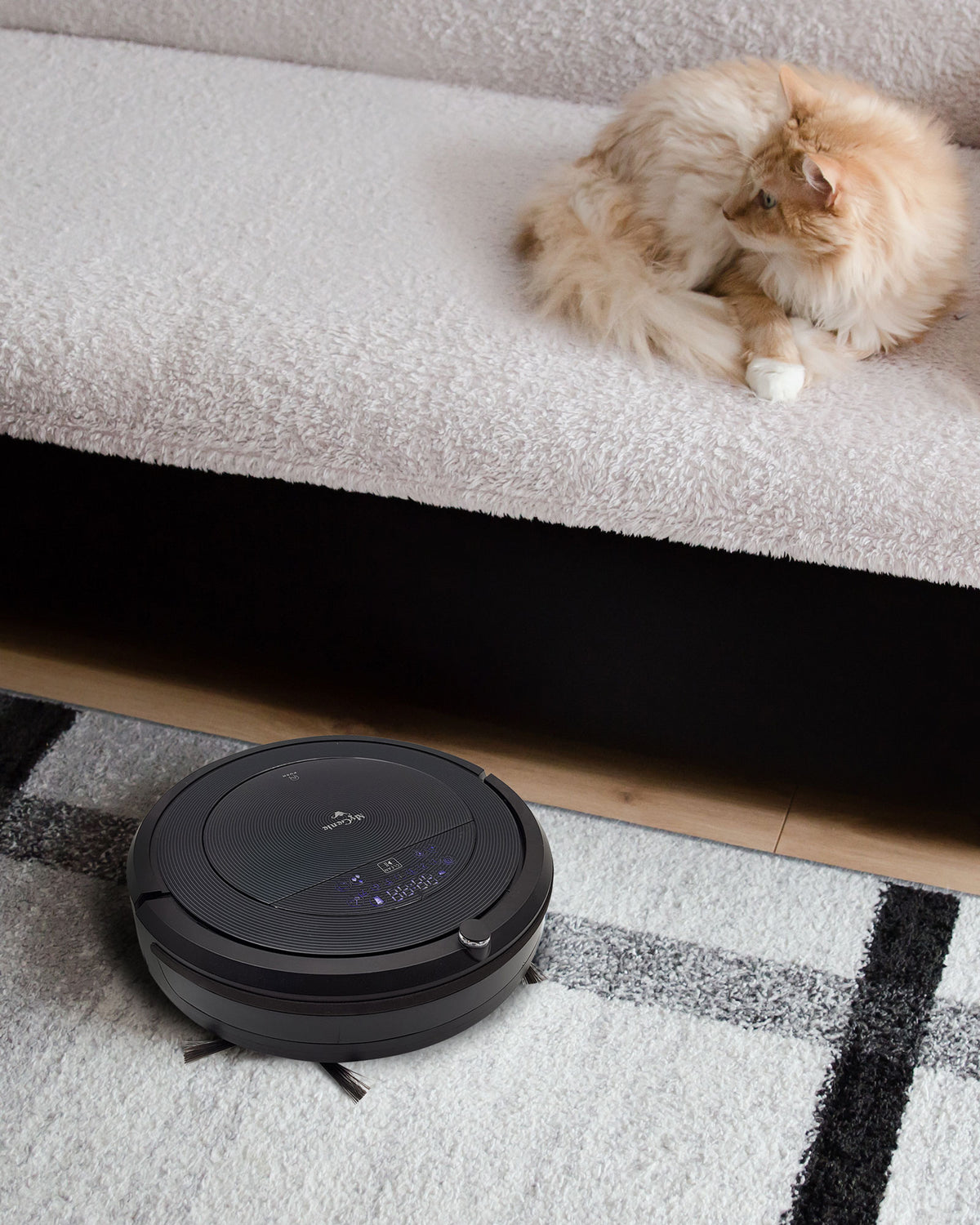 MyGenie ZX1000 Automatic Robotic Vacuum Cleaner | Dry & Wet Mop Sweep | Rechargeable