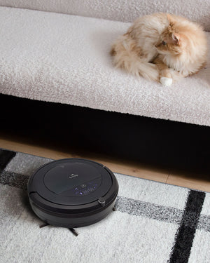 MyGenie ZX1000 Automatic Robotic Vacuum Cleaner | Dry & Wet Mop Sweep | Rechargeable