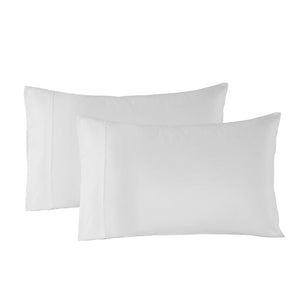 Bamboo Blended Sheet & Pillowcases Set | 1000TC Ultra Soft Bedding | King | White