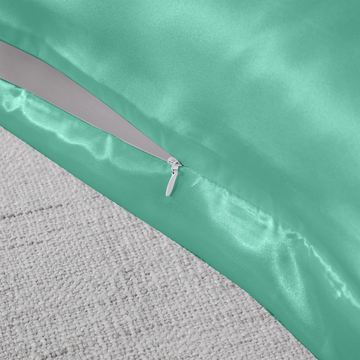 Mulberry Soft Silk Hypoallergenic Pillowcase Twin Pack | 51 x 76cm | Mint