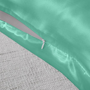 Mulberry Soft Silk Hypoallergenic Pillowcase Twin Pack | 51 x 76cm | Mint