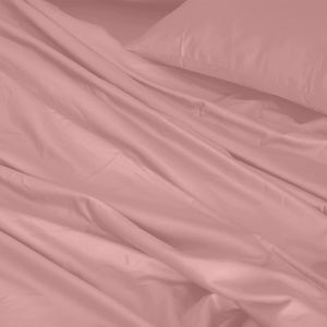 1000TC Hotel Grade Bamboo Cotton Sheets | Pillowcases Set | Ultrasoft | King | Blush
