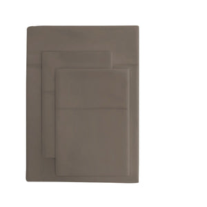 Balmain 1000 Thread Count Hotel Grade Bamboo Cotton Quilt Cover & Pillowcases Set | King - Pewter