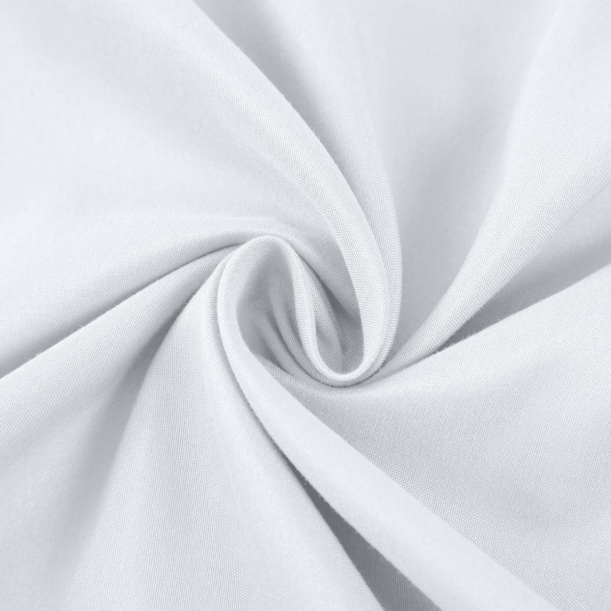 2000 Thread Count Bamboo Cooling Sheet Set | Ultra Soft Bedding | Queen | White