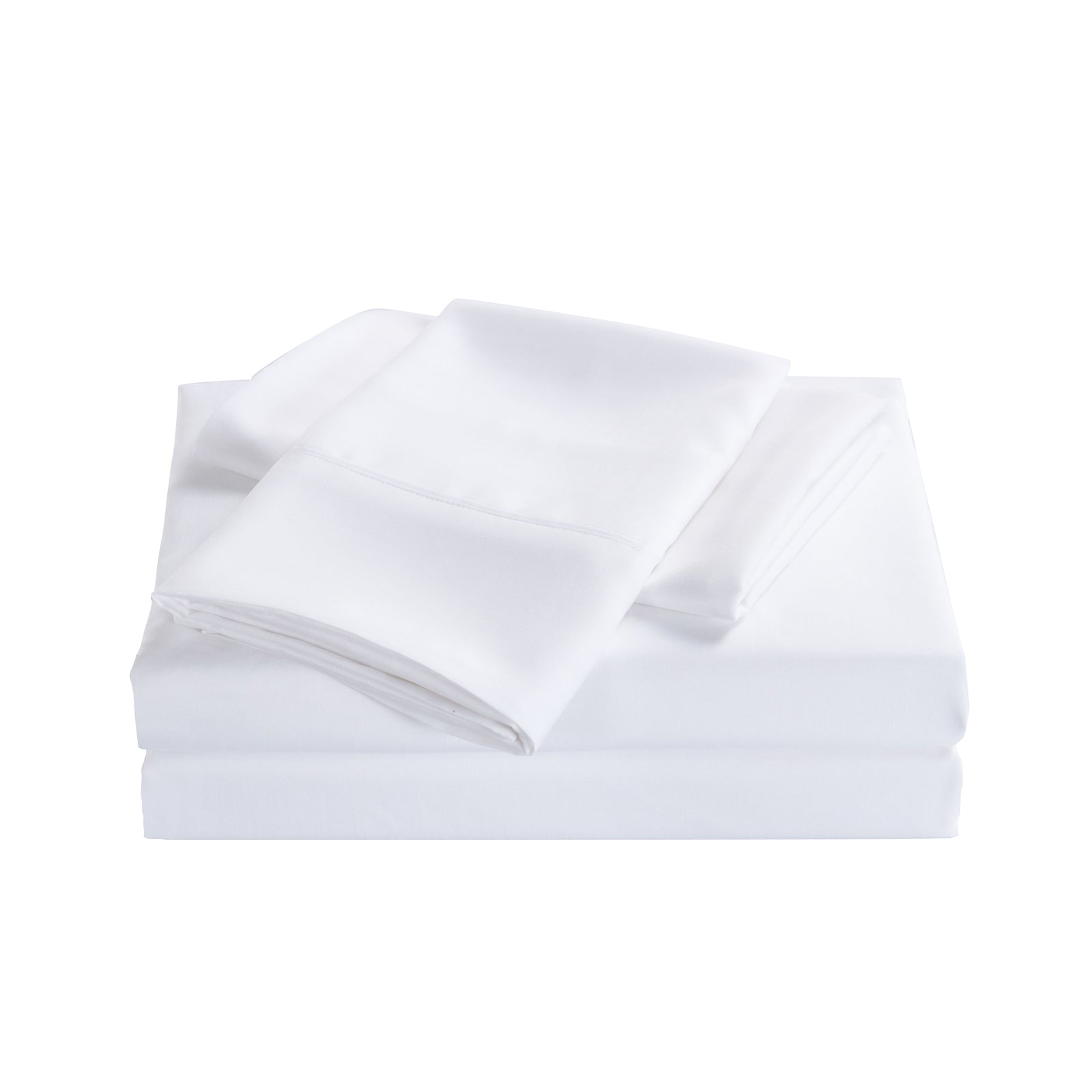 2000 Thread Count Bamboo Cooling Sheet Set | Ultra Soft Bedding | King | White