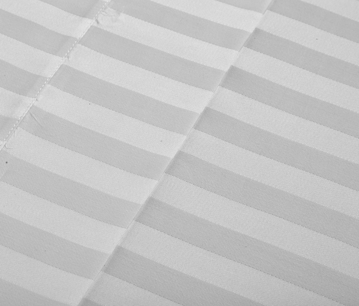 1200TC Sheet Set | Damask Cotton Blend | Ultra Soft Sateen Bedding | Queen | White