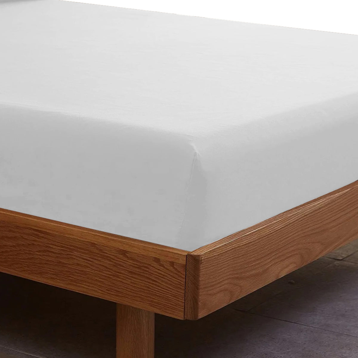 1500 Thread Count Cotton Rich Sheet Set | Ultra Soft Bedding | 3 Piece | King | White