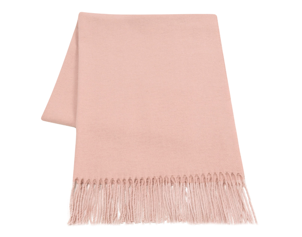 Paddington Scarf | Fine Merino Wool Blend | Blush