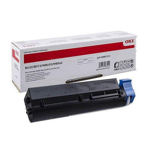 OKI B432 EHY Black Toner | High Yield | Premium Quality Printing