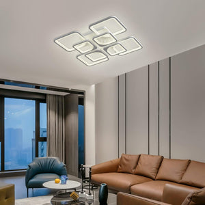 Modern LED Ceiling Light Dimmable with Remote Control | Adjustable Brightness and Convenient Remote