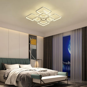Modern LED Ceiling Light Dimmable with Remote Control | Adjustable Brightness and Convenient Remote