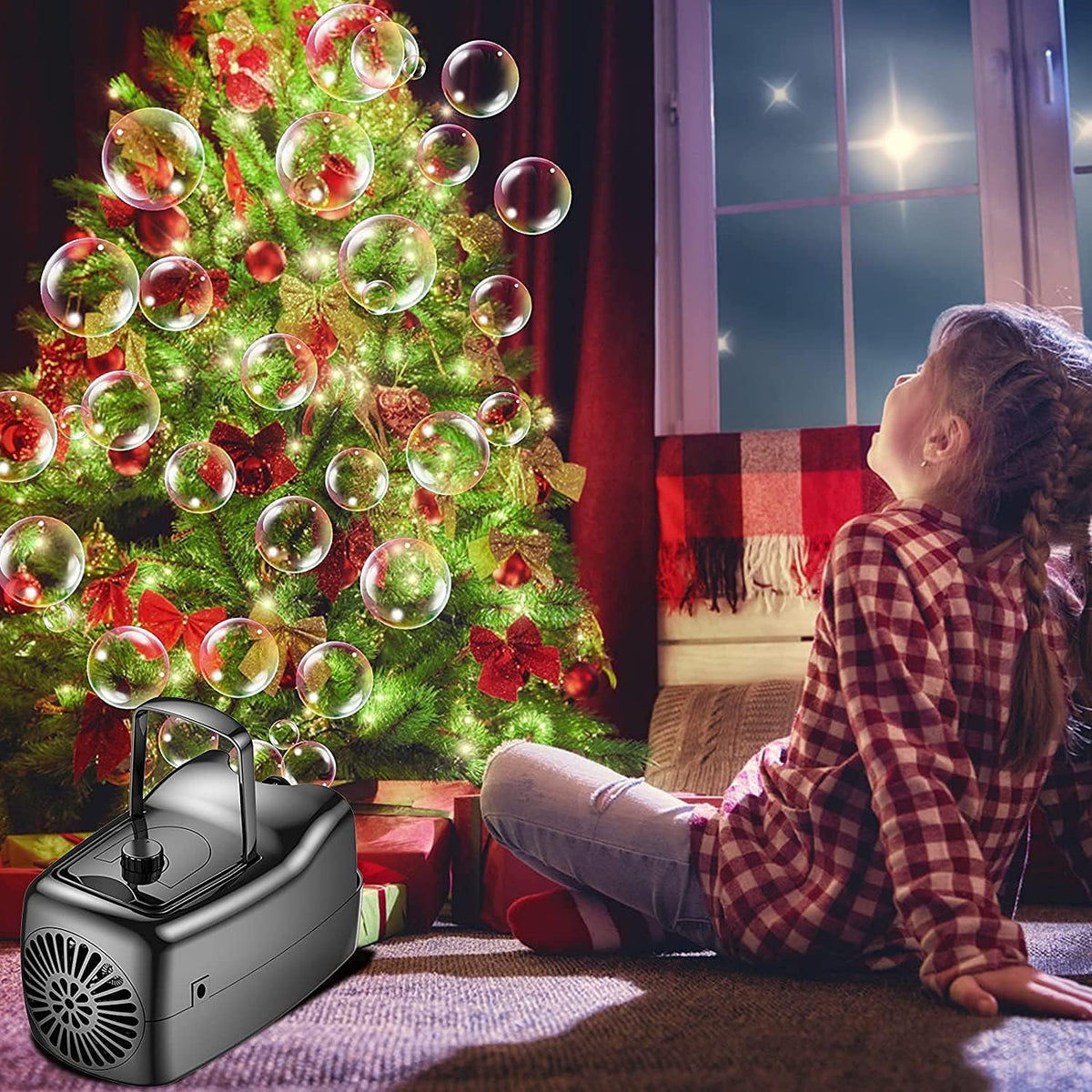 Bubble Machine for Kids | Automatic Bubble Maker Toy