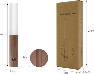 Motion Sensor Wall Light Indoor | LED Rechargeable, 2pcs, Energy-Saving