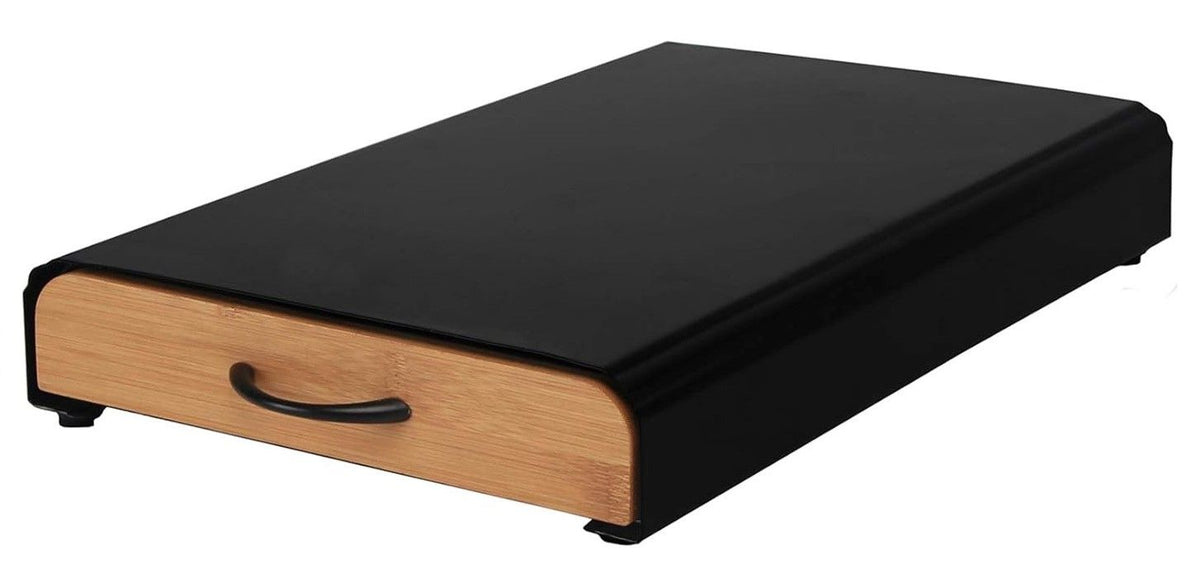 CARLA HOME Coffee Pod Holder | Storage Drawer | Compatible with 60 Nespresso Pods | Kitchen Storage & Organisation | Natural