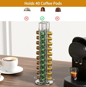Coffee Pods Holder Storage | 40 Nespresso Pods Compatibility | 2nd Variant
