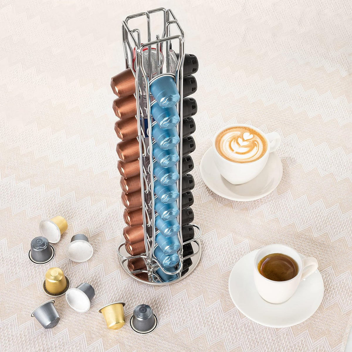 Coffee Pods Holder Storage | 40 Nespresso Pods Compatibility | 2nd Variant