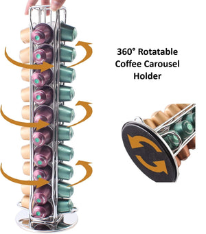 Coffee Pods Holder Storage | 40 Nespresso Pods Compatibility | 2nd Variant