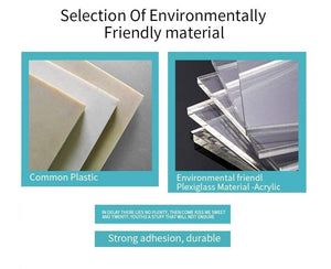 DIY Wall Clock | Modern Frameless | Large 3D Wall Watch | Giant Roman Numerals for Home Living Room and Bedroom | Small